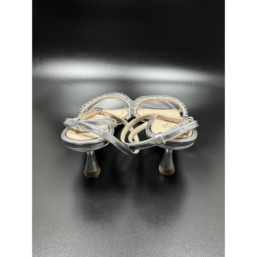 Jewel Badgley Mischka Marley Kitten Heel Sandals Women’s Size 8 - Picture 5 of 7
